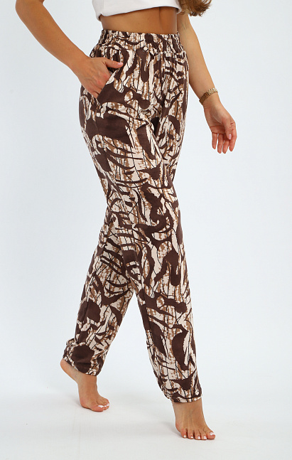 М128к Брюки женские (коричневый)