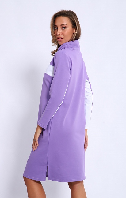 М415 Платье спортивное (лила)